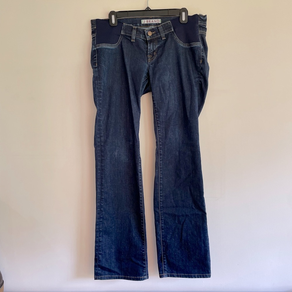 J Brand Mama J maternity jeans dark wash boot cut Size 29